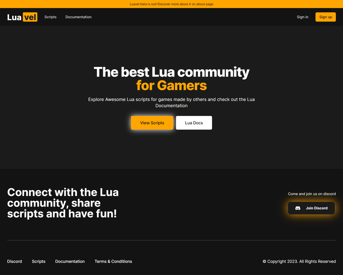 Portfolio work - Luavel